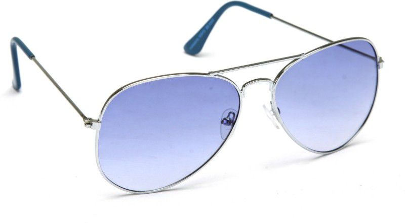 Aviator Sunglasses (Free Size)  (For Men & Women, Blue)