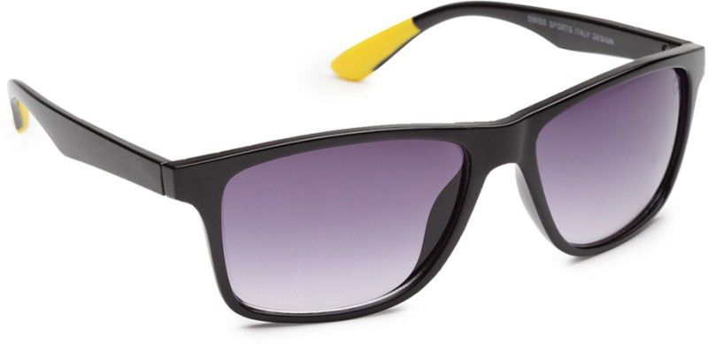 UV Protection Wayfarer Sunglasses (63)  (For Men & Women, Violet)