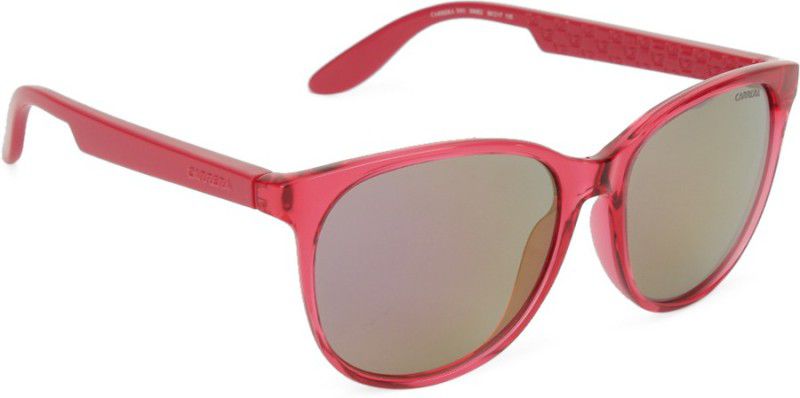 Mirrored Wayfarer Sunglasses (Free Size)  (For Women, Pink)