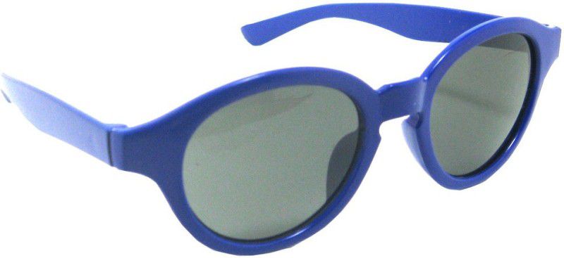 UV Protection Round Sunglasses (42)  (For Boys, Black)