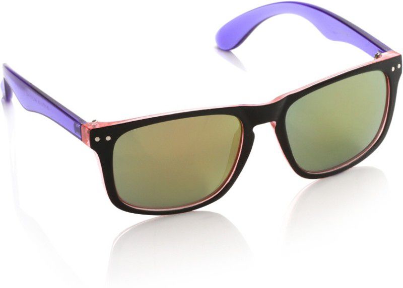 Wayfarer Sunglasses  (For Men & Women, Green)