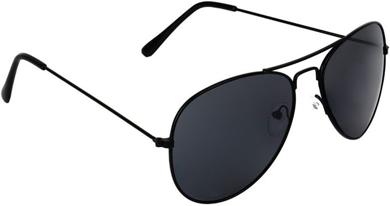 Gradient, UV Protection Aviator Sunglasses (99)  (For Men & Women, Black)