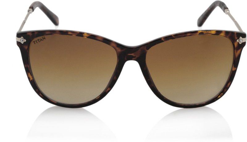 Wayfarer Sunglasses (Free Size)  (For Women, Brown)