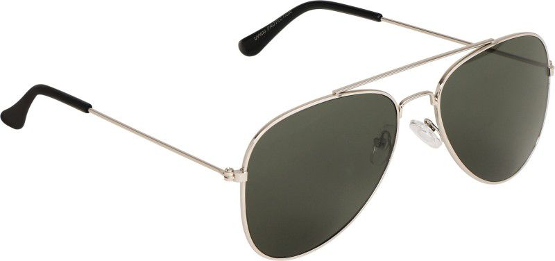 UV Protection, Gradient Aviator Sunglasses (55)  (For Men & Women, Green)