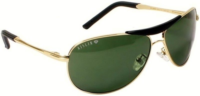 UV Protection Aviator Sunglasses (66)  (For Men & Women, Green)