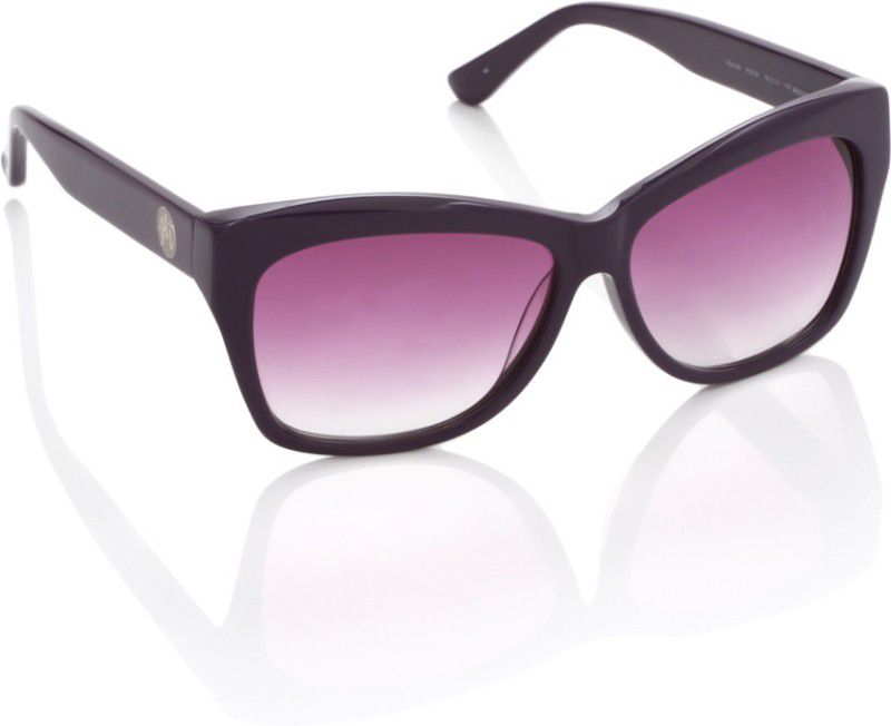Rectangular Sunglasses (58)  (For Women, Violet)