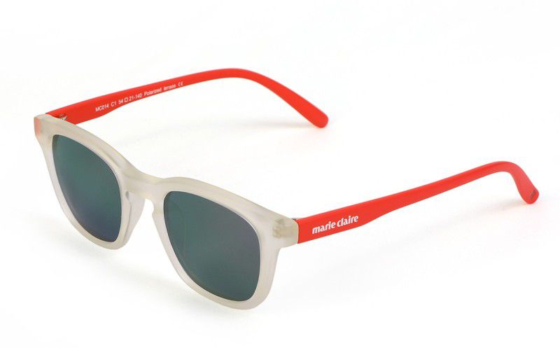 Mirrored, Polarized, UV Protection Wayfarer Sunglasses (Free Size)  (For Women, Violet)