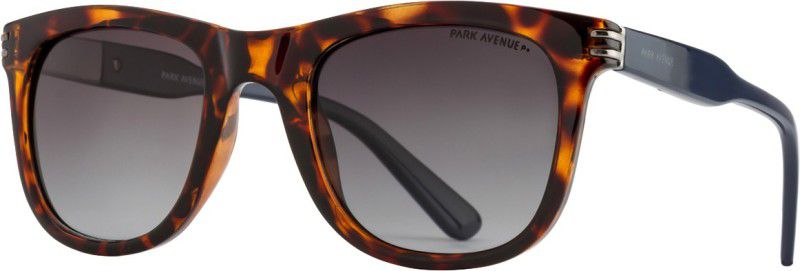 Polarized, UV Protection, Gradient Wayfarer, Round, Oval Sunglasses (Free Size)  (For Men & Women, Grey)