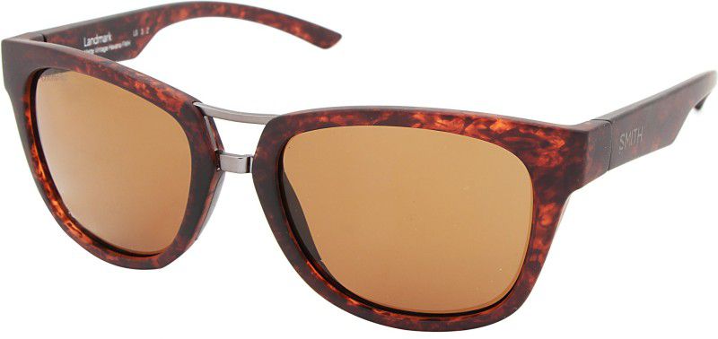 Polarized Round Sunglasses (Free Size)  (For Men & Women, Brown)