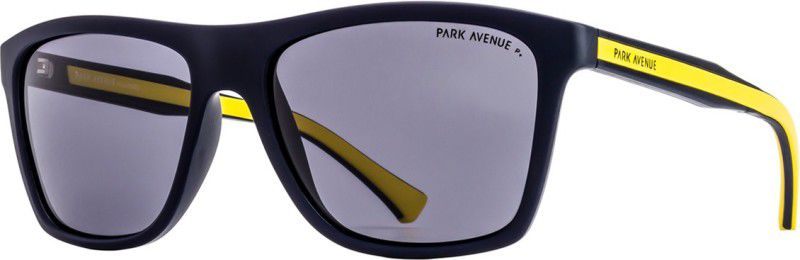 Polarized, UV Protection, Gradient Wayfarer, Rectangular Sunglasses (Free Size)  (For Men & Women, Grey)