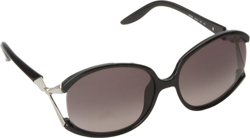 Oval Sunglasses (54)  (For Women, Grey)