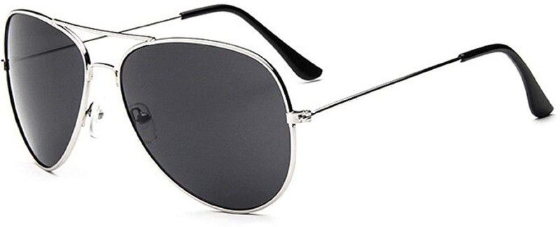 Others Aviator Sunglasses (58)  (For Men & Women, Black)