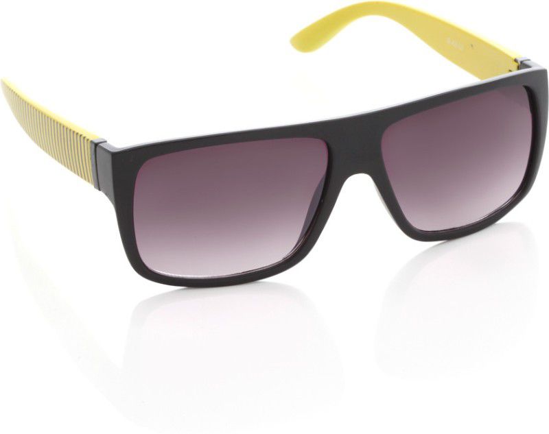 Rectangular Sunglasses (56)  (For Men, Violet)
