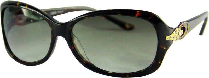 UV Protection Rectangular Sunglasses (Free Size)  (For Women, Black)