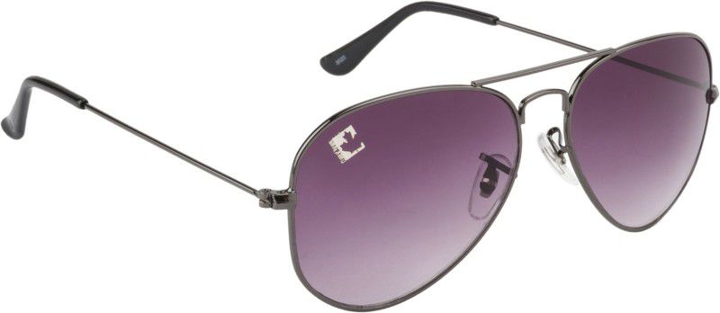 UV Protection Aviator Sunglasses (Free Size)  (For Boys, Violet)