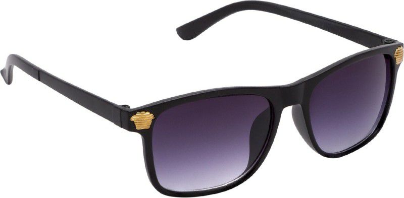 UV Protection, Gradient Wayfarer Sunglasses (53)  (For Men & Women, Black, Black)