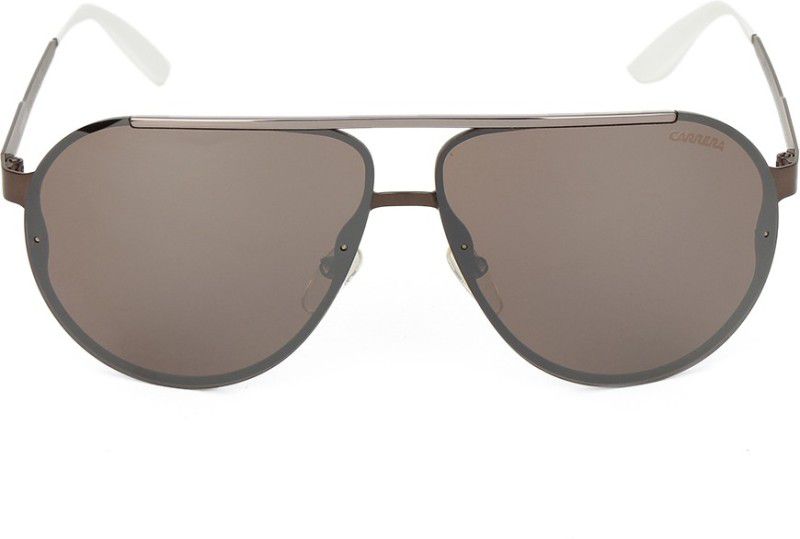 UV Protection Aviator Sunglasses (65)  (For Men, Brown)