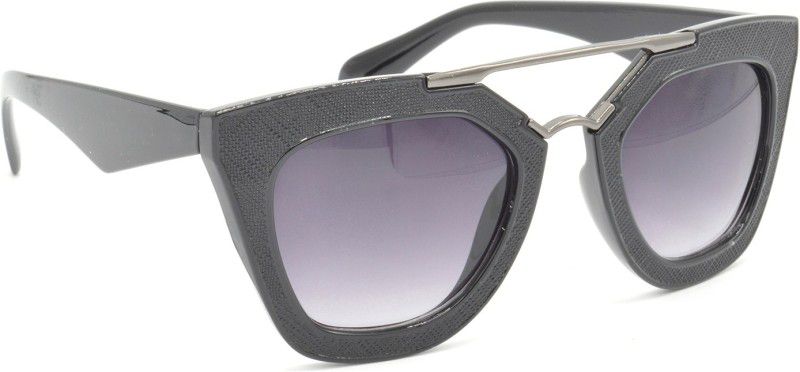 UV Protection, Gradient Rectangular Sunglasses  (For Men & Women, Grey)