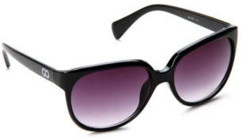 Over-sized Sunglasses (Free Size)  (For Women, Violet)