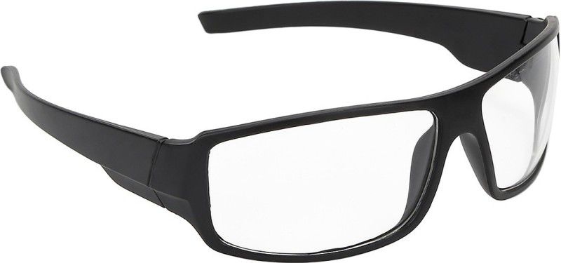 UV Protection Wayfarer Sunglasses (53)  (For Men, Clear)