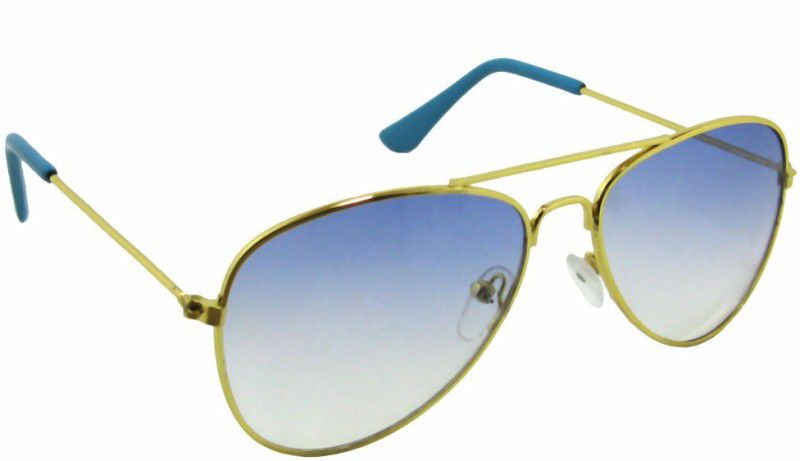 Gradient Aviator Sunglasses (55)  (For Boys, Blue)