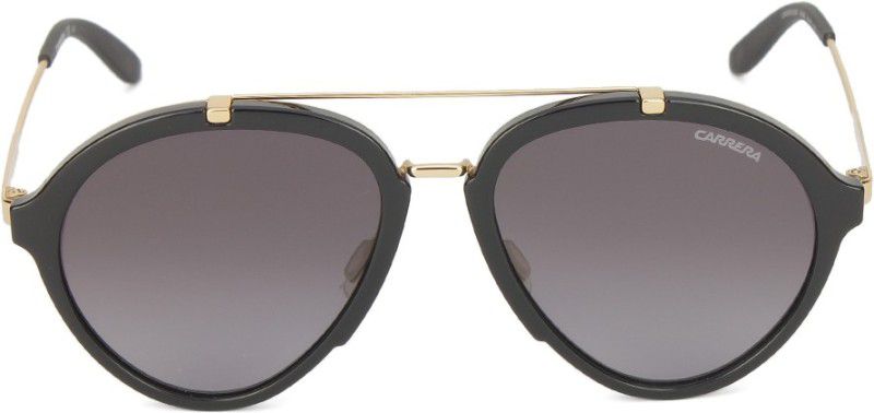 Gradient Aviator Sunglasses (54)  (For Men, Grey)