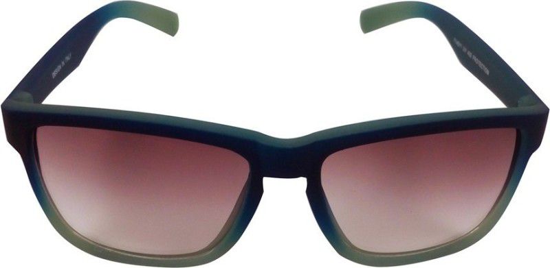 Polarized Retro Square Sunglasses (Free Size)  (For Boys, Clear)