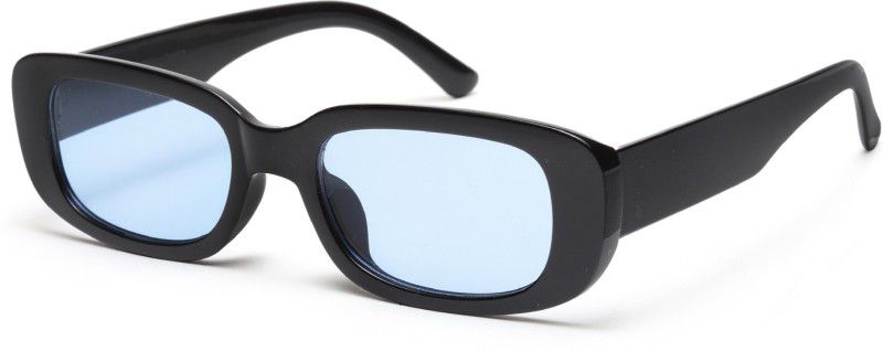 Rectangular Sunglasses  (For Men & Women, Blue)