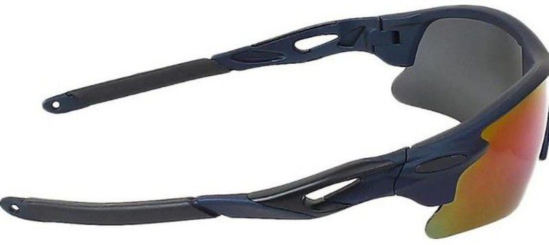 Mirrored Rectangular Sunglasses (58)  (For Men & Women, Multicolor)