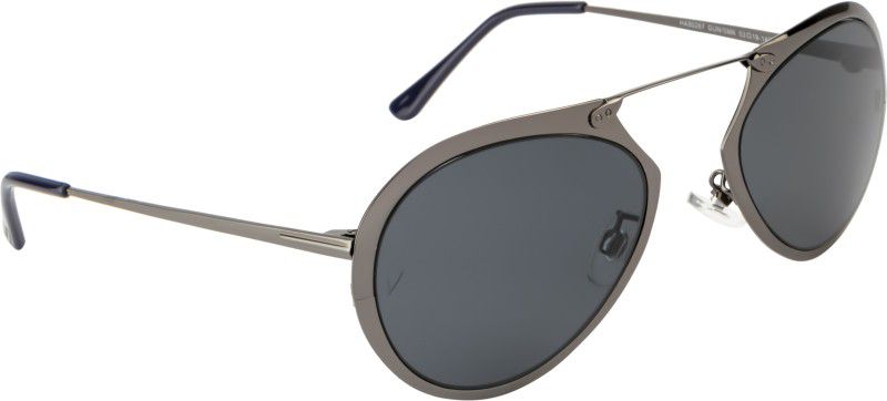 Polarized, UV Protection, Others Aviator Sunglasses (Free Size)  (For Men, Grey)