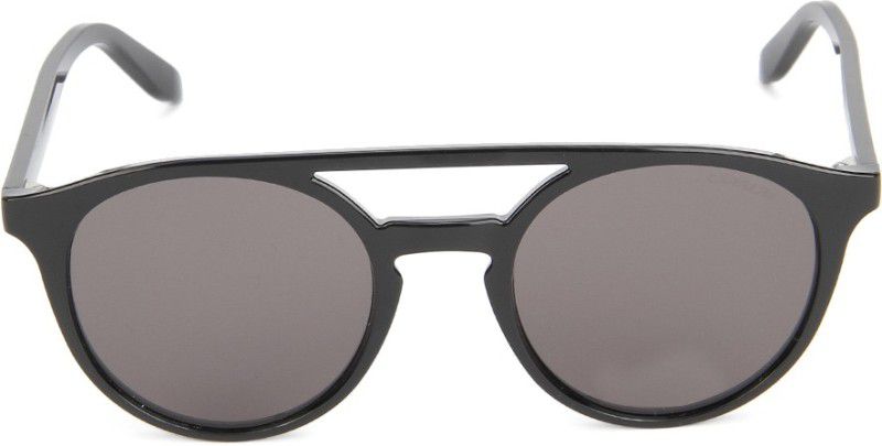 Gradient Oval Sunglasses (Free Size)  (For Men & Women, Grey)