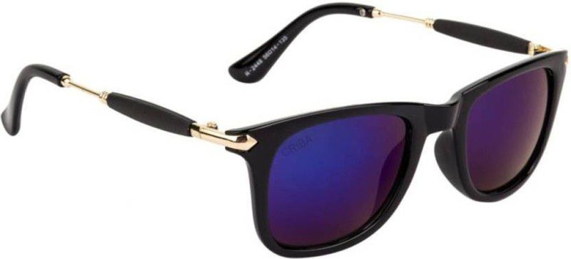 UV Protection, Gradient, Others Wayfarer Sunglasses (Free Size)  (For Men & Women, Violet)