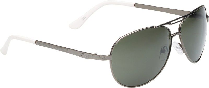 UV Protection Aviator Sunglasses (52)  (For Men & Women, Green)
