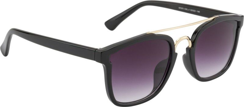 Gradient Wayfarer Sunglasses (50)  (For Men & Women, Grey)