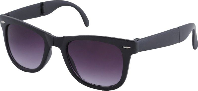 UV Protection Wayfarer Sunglasses (53)  (For Men, Violet)