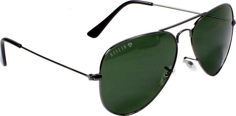 UV Protection Rectangular Sunglasses (56)  (For Men & Women, Green)