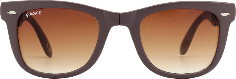 UV Protection Wayfarer Sunglasses (45)  (For Men & Women, Brown)