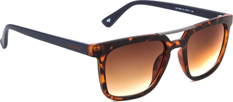 UV Protection Retro Square Sunglasses (49)  (For Men & Women, Brown)