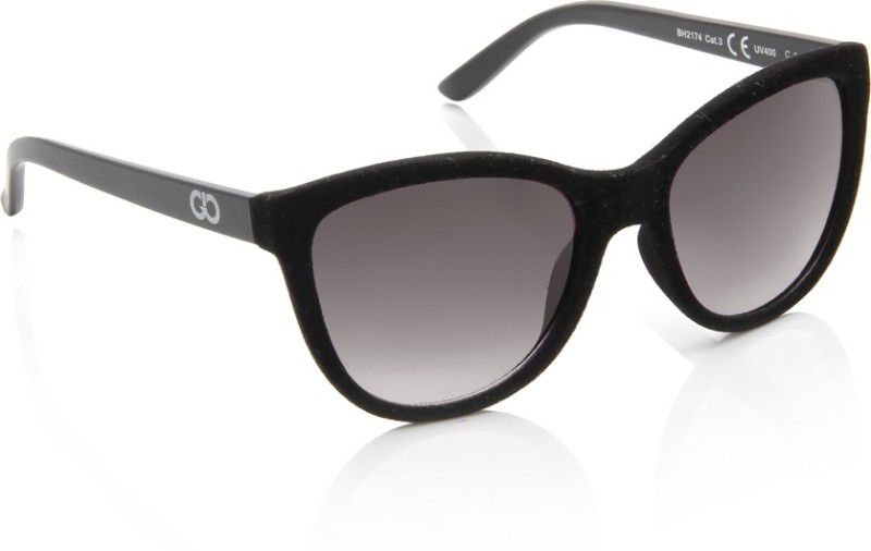Oval Sunglasses (55)  (For Women, Violet)