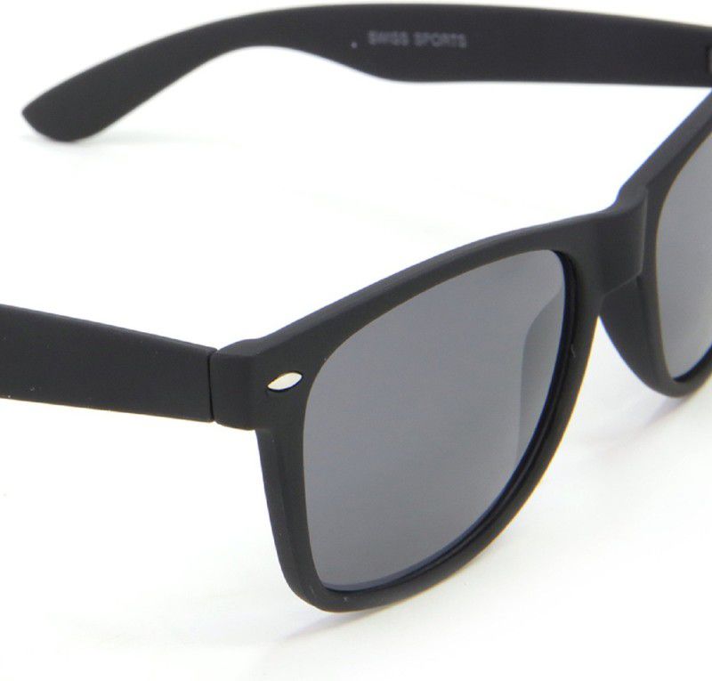 Wayfarer Sunglasses  (For Men & Women, Grey)
