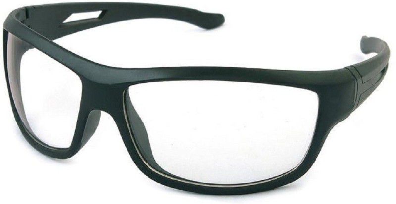 Gradient Rectangular Sunglasses (50)  (For Men & Women, Clear)