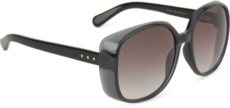 Gradient, UV Protection Oval Sunglasses  (For Women, Grey)