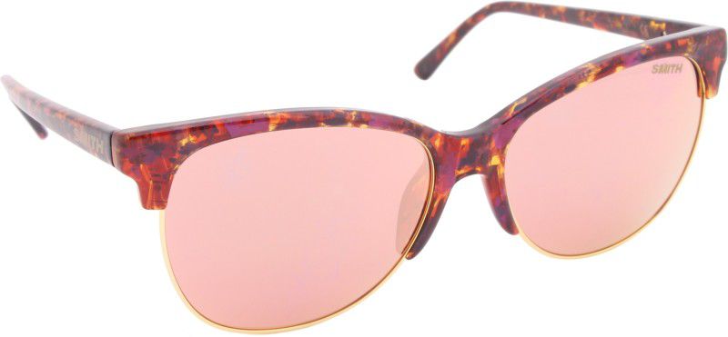 UV Protection Rectangular Sunglasses (Free Size)  (For Women, Orange)