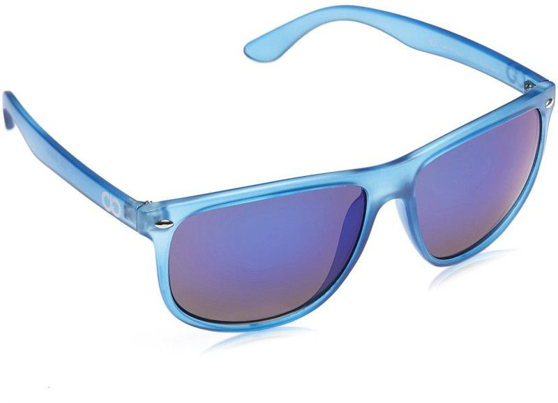 Rectangular Sunglasses  (For Men, Blue)