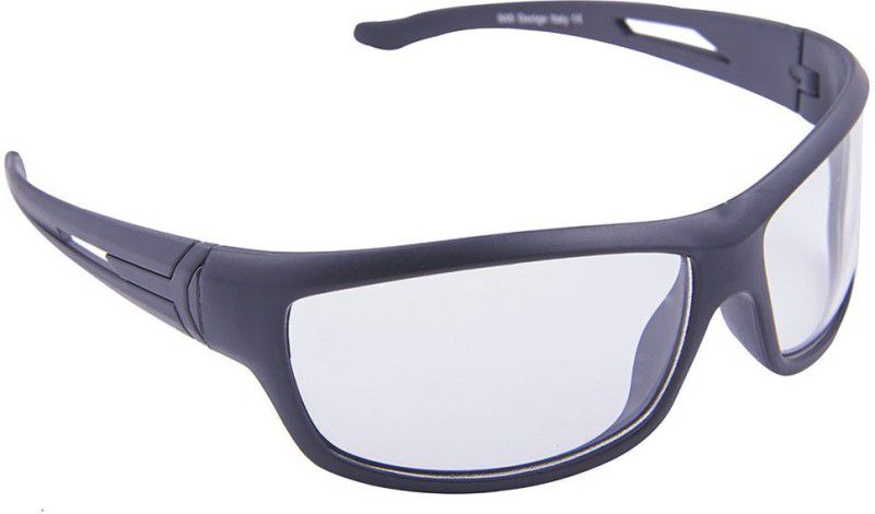 Round Sunglasses (56)  (For Men, Clear)