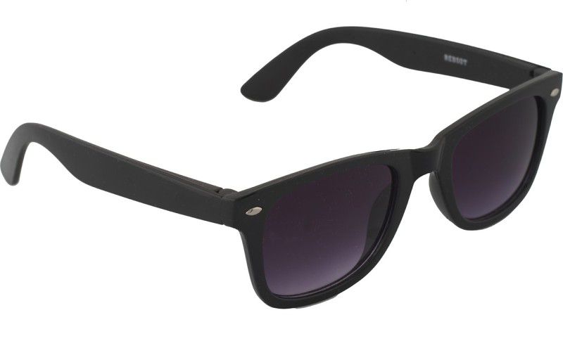 UV Protection Round Sunglasses  (For Men, Black)