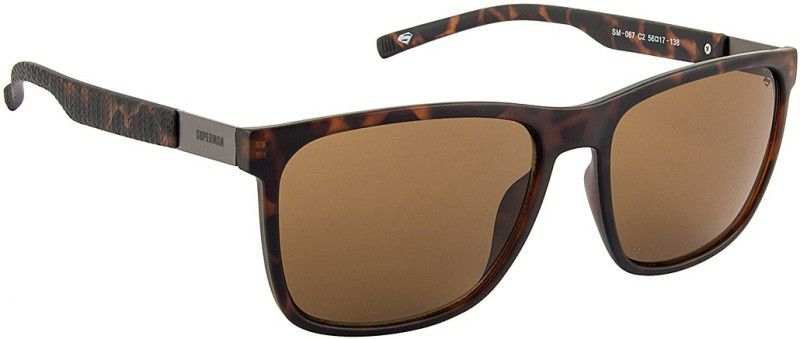 UV Protection Wayfarer Sunglasses (53)  (For Boys & Girls, Brown)