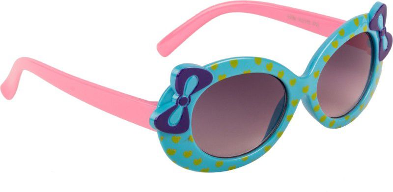 Polarized, UV Protection Retro Square Sunglasses (Free Size)  (For Girls, Black)