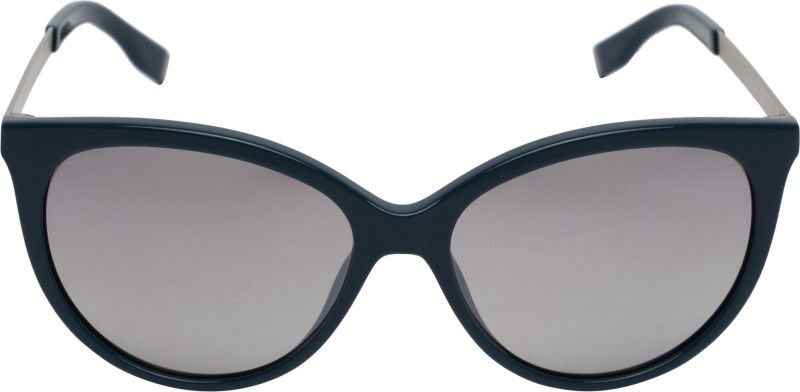 Mirrored Cat-eye Sunglasses (Free Size)  (For Women, Brown)