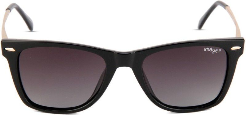 Polarized Retro Square Sunglasses (Free Size)  (For Men & Women, Green)